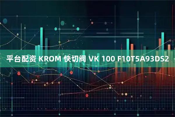 平台配资 KROM 快切阀 VK 100 F10T5A93DS2
